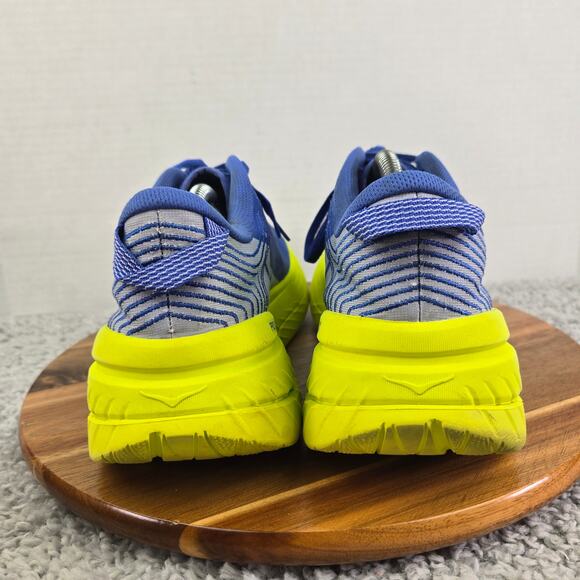 Hoka One One Carbon X Royal Blue Green Athletic Gym Daily Running Shoe Mens 11 - Picture 2 of 13